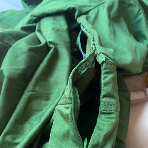 Anthro Lilis' Closet Green Fit and Flare Dress - Picture 6 of 9